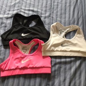 Nike sport bras